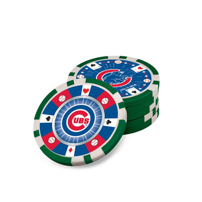 Chicago Cubs 300 Piece Poker Set by MasterPieces Puzzle Company INC