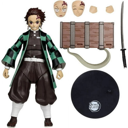 Tanjiro Kamado w/Nezuko Box (Demon Slayer) 7" Figure - McFarlane Toys