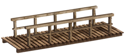 Noch 14222 HO Scale Small Footbridge Laser-Cut Kit