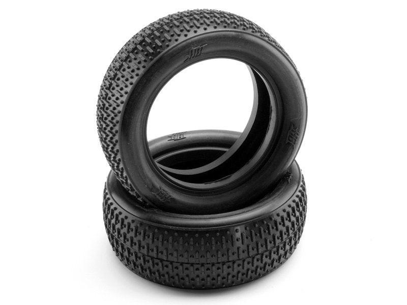 HPI Racing HB HPI67974 FULLSLOT 1/10 Buggy Tires (2) PINK SUPER SOFT 67974