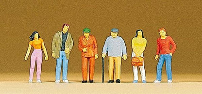 Preiser 10117 HO Scale Pedestrians Standing