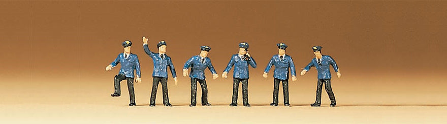 Preiser 79012 N Scale DB Railway Personnel Figure Set