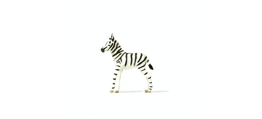 Preiser 29504 HO Scale Baby Zebra Animal Figure