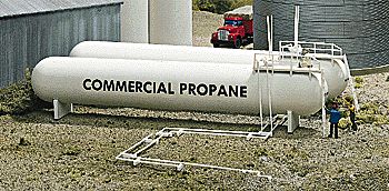 Walthers Cornerstone 3129 HO Propane Tanks Kit