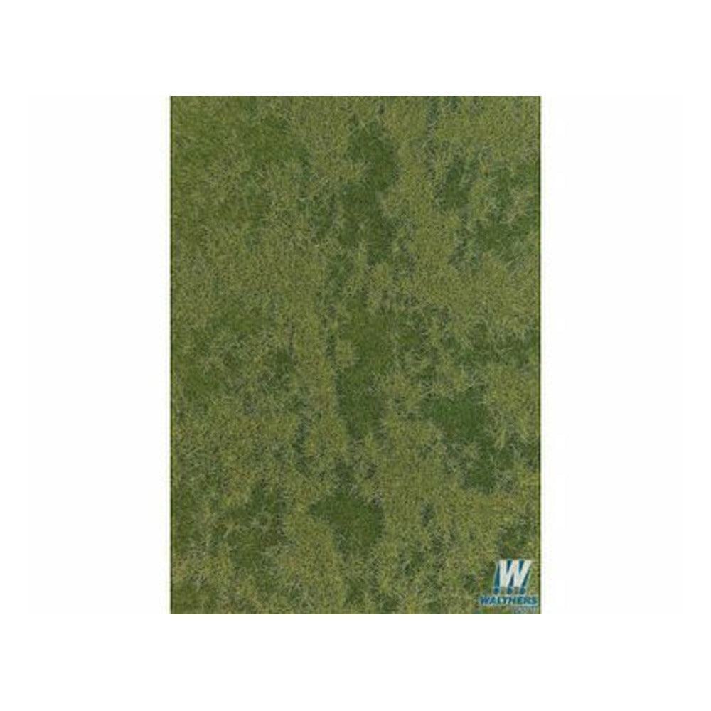 Busch 1336 HO Scale Small Grass Mat -- Late Spring/Early Summer Grass 5-13/16 x 4-1/8" 14.8 x 10.5cm
