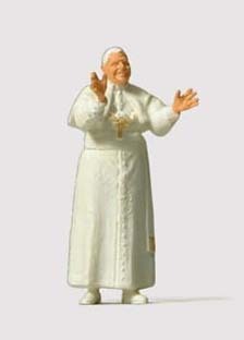 Preiser 28060 HO Scale Individual Figures - Religious People Pope