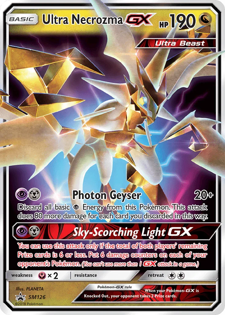 Ultra Necrozma GX (SM126) [Sun & Moon: Black Star Promos]