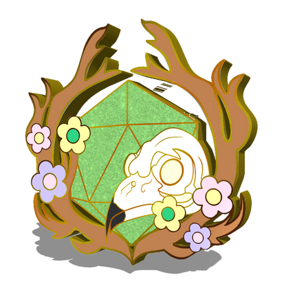 Dungeons & Dragons Role: Druid Enamel Pin