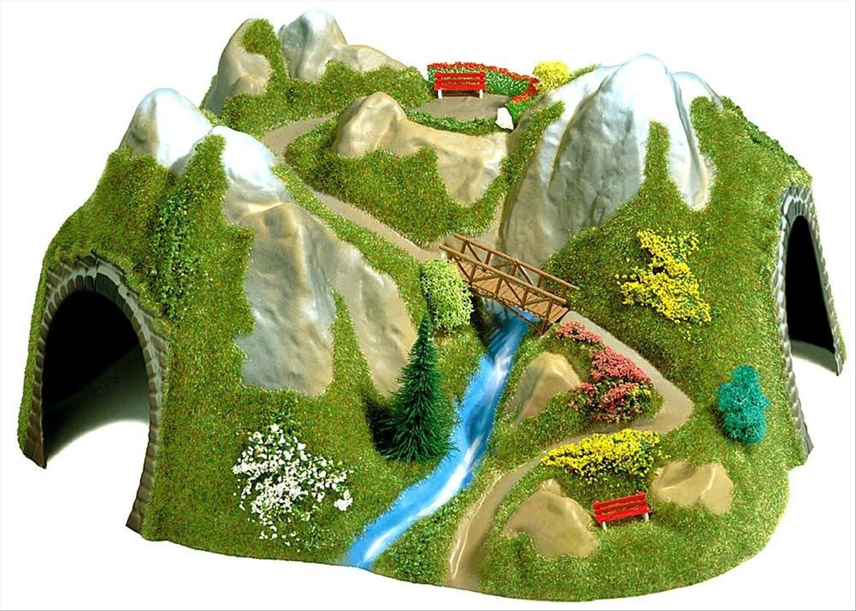 Busch 3021 HO Scale Single-Track Curved Tunnel