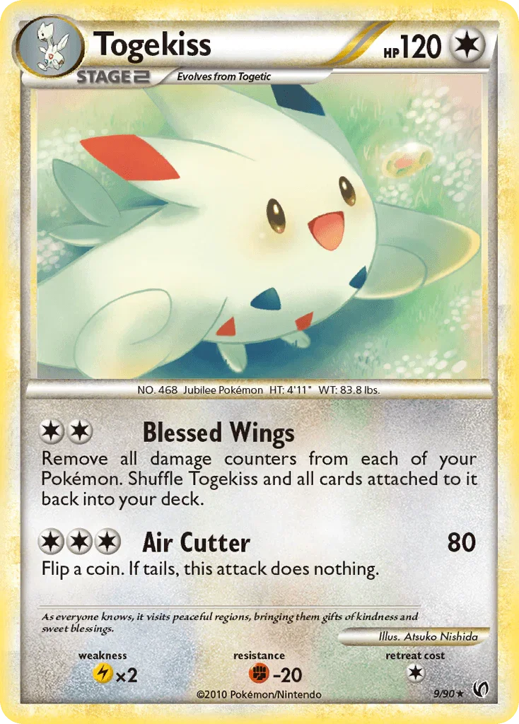 Togekiss (9/90) [HeartGold & SoulSilver: Undaunted]