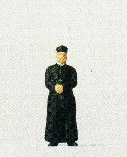 Preiser 28076 HO Scale Individual Figures - Religious People Priest