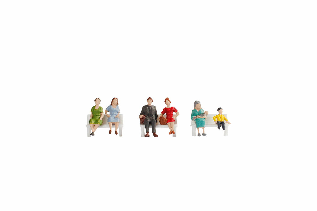 Noch 47131 TT Scale Economy Seated People Set #2