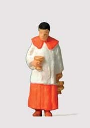 Preiser 28067 HO Scale Individual Figures - Religious People Altar