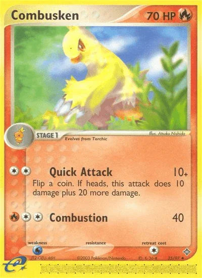 Combusken (25/97) [EX: Dragon]