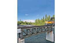 Walthers Cornerstone 933-4520 HO 109' Pratt Deck Truss Bridge Kit
