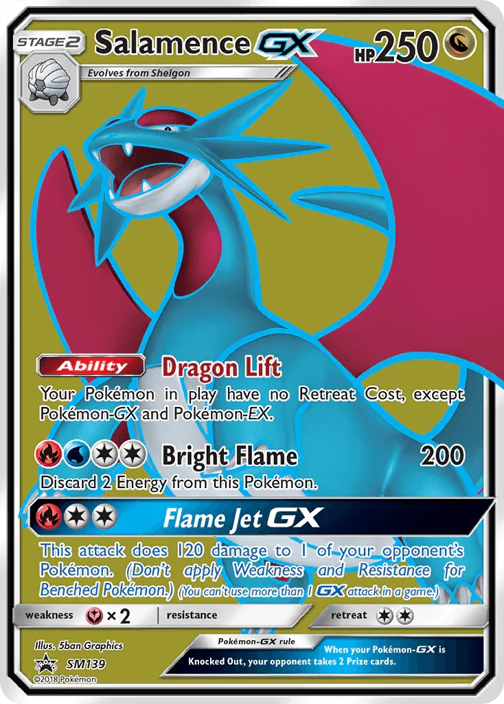 Salamence GX (SM139) [Sun & Moon: Black Star Promos]