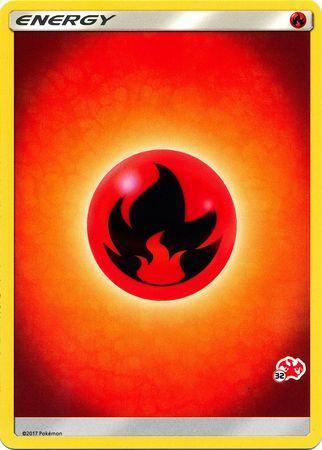 Fire Energy (Charizard Stamp #32) [Battle Academy 2020]