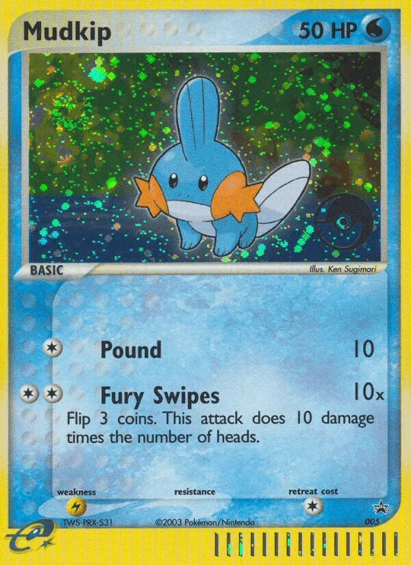 Mudkip (005) [Nintendo: Black Star Promos]