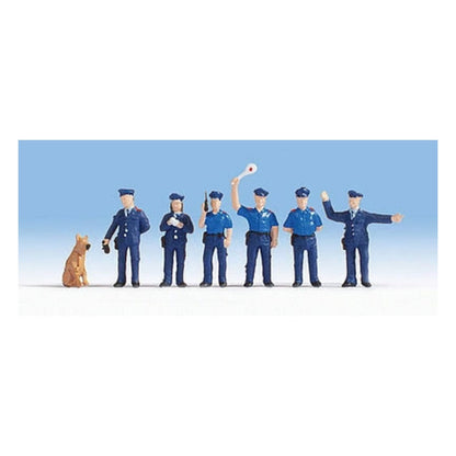 Noch 15075 HO Scale Swiss Police Officers & Dog