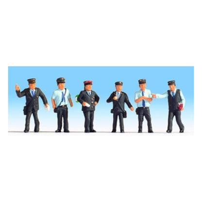 Noch 15272 HO Scale Italian Railway Officials -- pkg(6)
