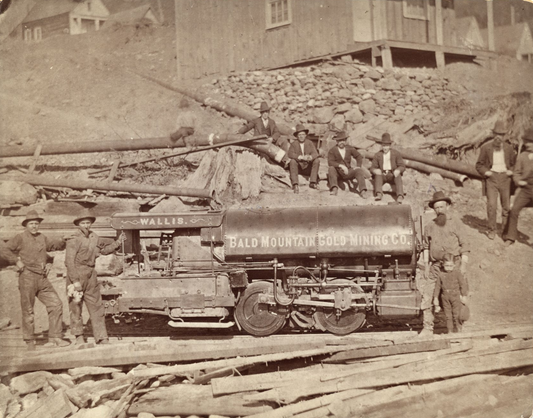 1876 Baldwin Mine Locomotive