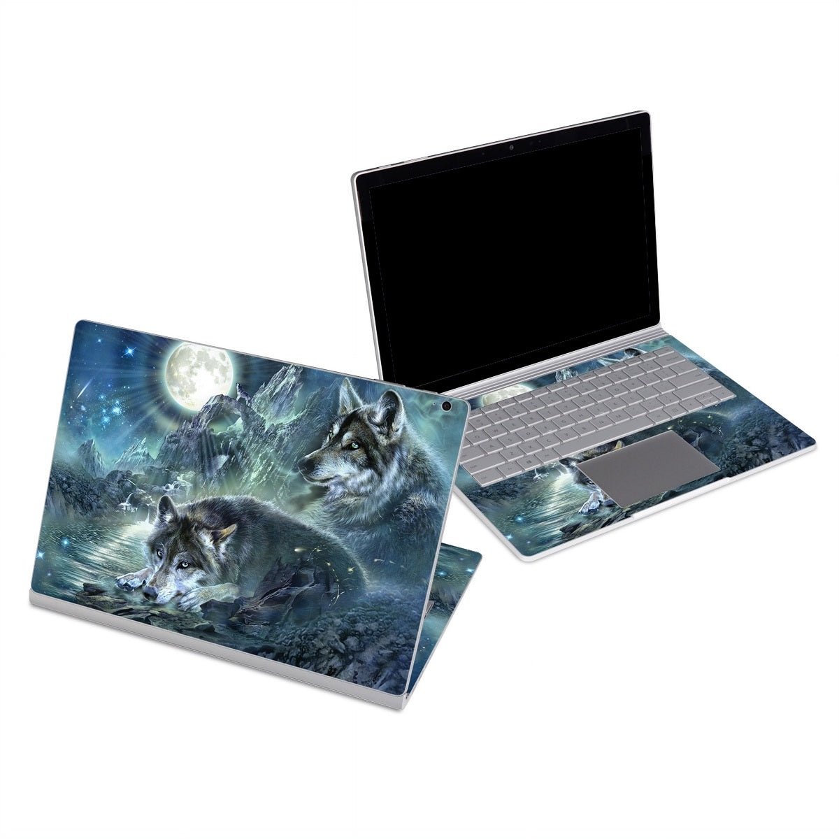 Bark At The Moon - Microsoft Surface Book Skin