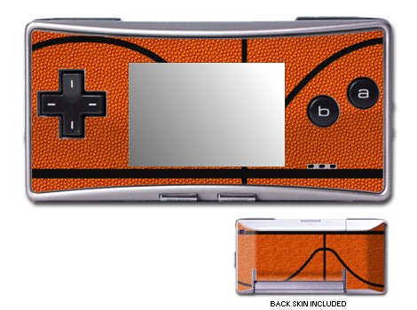 Basketball - Nintendo GameBoy Micro Skin