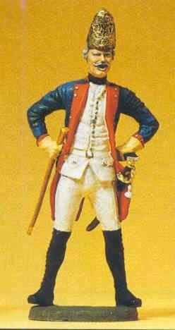 Preiser 54124 1/24 Scale Prussian Army Circa 1756, 38th Infantry 1/24