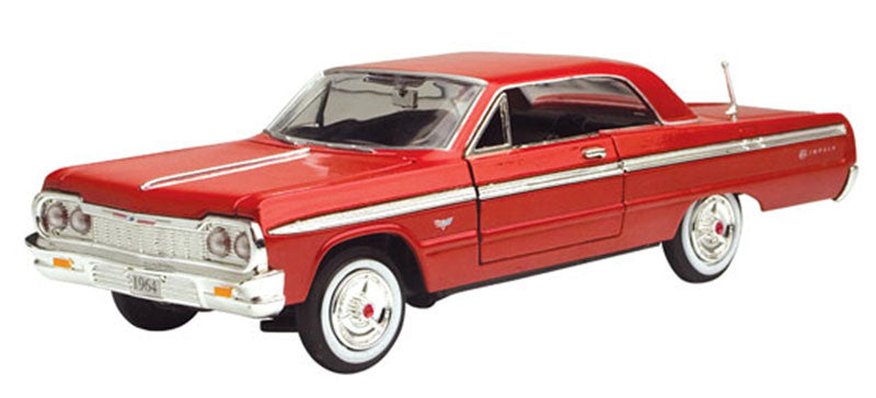 Motormax 73259AC-R 1/24 1964 Chevrolet Impala, Red
