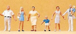Preiser 10284 HO Scale Pedestrians Krause Family Walking