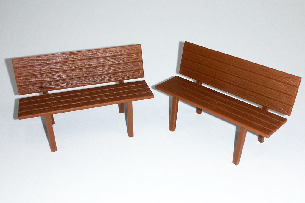 Piko 62285 G Scale Park Benches, 5 Pieces