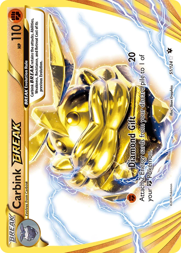 Carbink BREAK (51/124) [XY: Fates Collide]