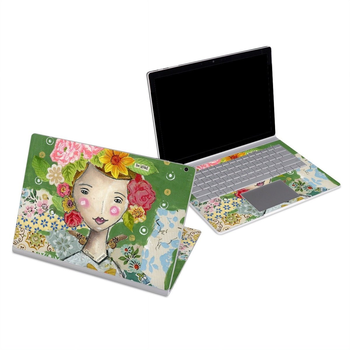 Be Glad - Microsoft Surface Book Skin