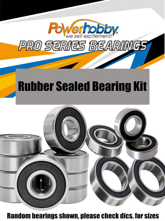 PowerHobby Pro Series Rubber Sealed Bearing Kit FOR Traxxas Drag Slash