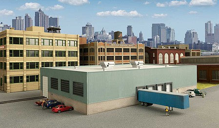 Walthers Cornerstone 3856 N Modern Transload Terminal Kit