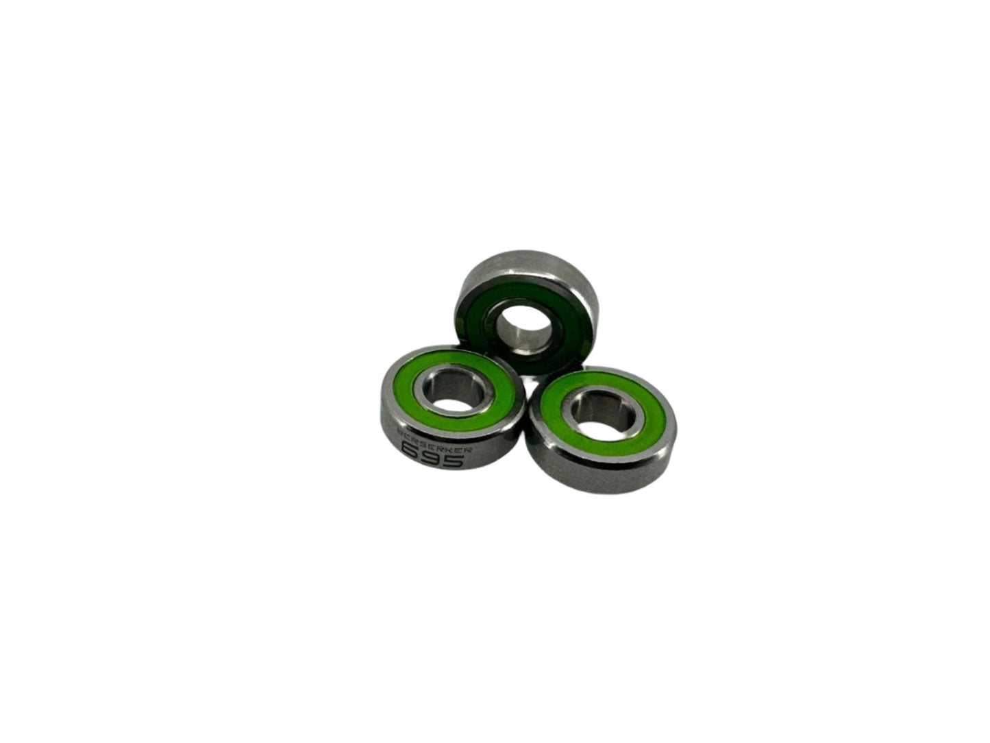 Berserker 695-2RS ABEC9 Grade Bearings - Hybrid Ceramic Bearings (S695C-2RS) - Priced Each