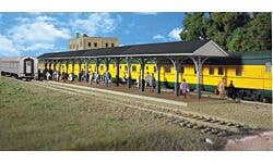 Walthers Cornerstone 933-3188 HO Wood Station Shed & Platform Kit