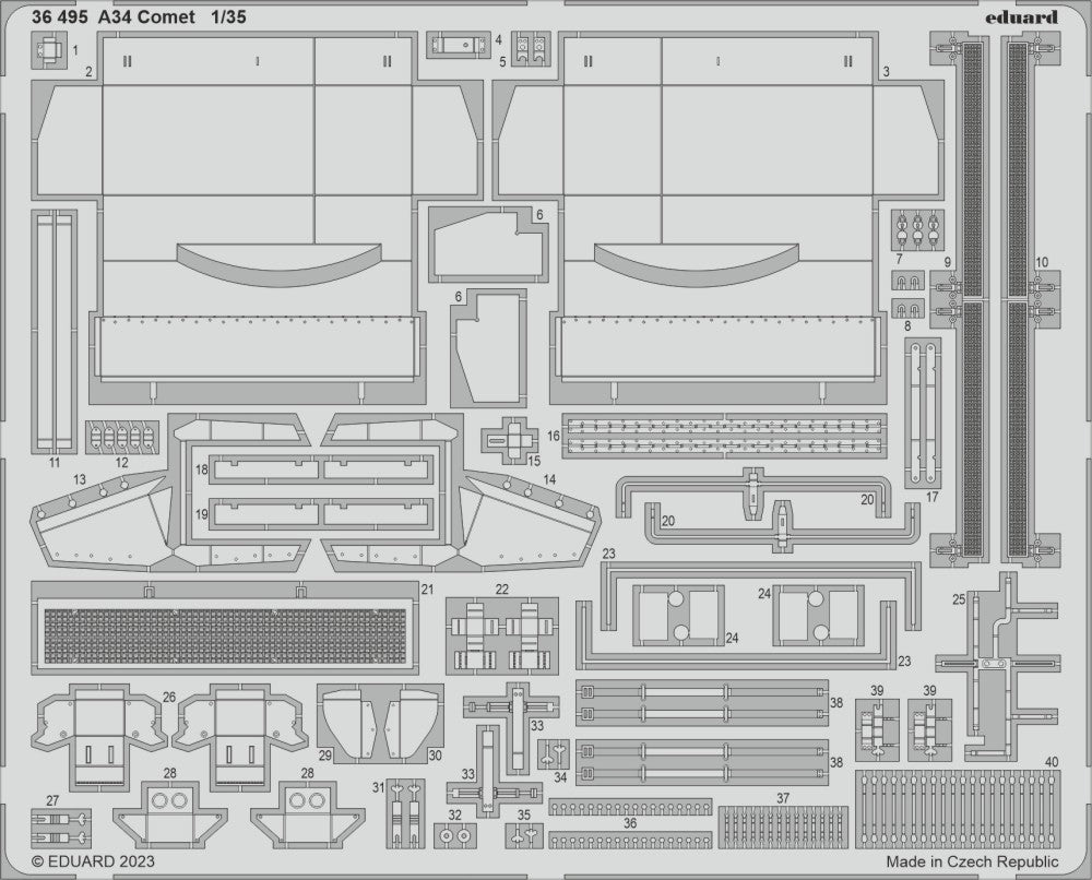 Eduard 36495 1/35 Armor- A34 Comet for TAM