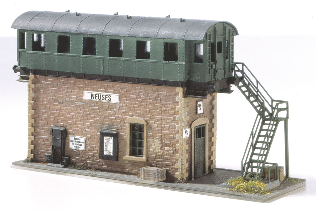 Piko 61128 HO Scale Neuses Old Switch Tower Building Kit