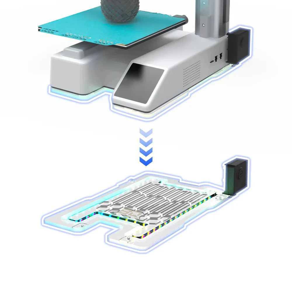 BIQU Panda Aura for A1 / A1 Mini - Smart Customizable RGB Lighting Panel