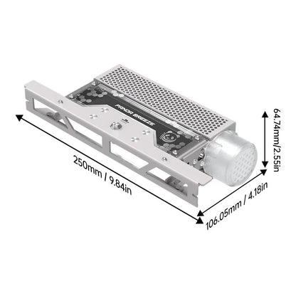 BIQU Panda Breeze Cross Flow Fan for Bambu Lab A1 Printers Plug & Play High-Flow Cooling Fan with LED Light