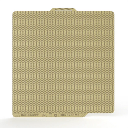 Biqu Panda Designer Series Build Plate for Bambu Labs P1, P2, A1 and X1 - Double Sided Honeycomb and Houdstooth