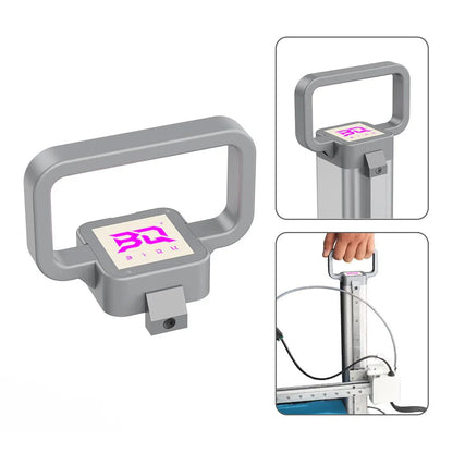 BIQU Panda Hue OTG - CNC Machined DIY Translucent Handle with LED for lifting and hiding wires on A1 Mini