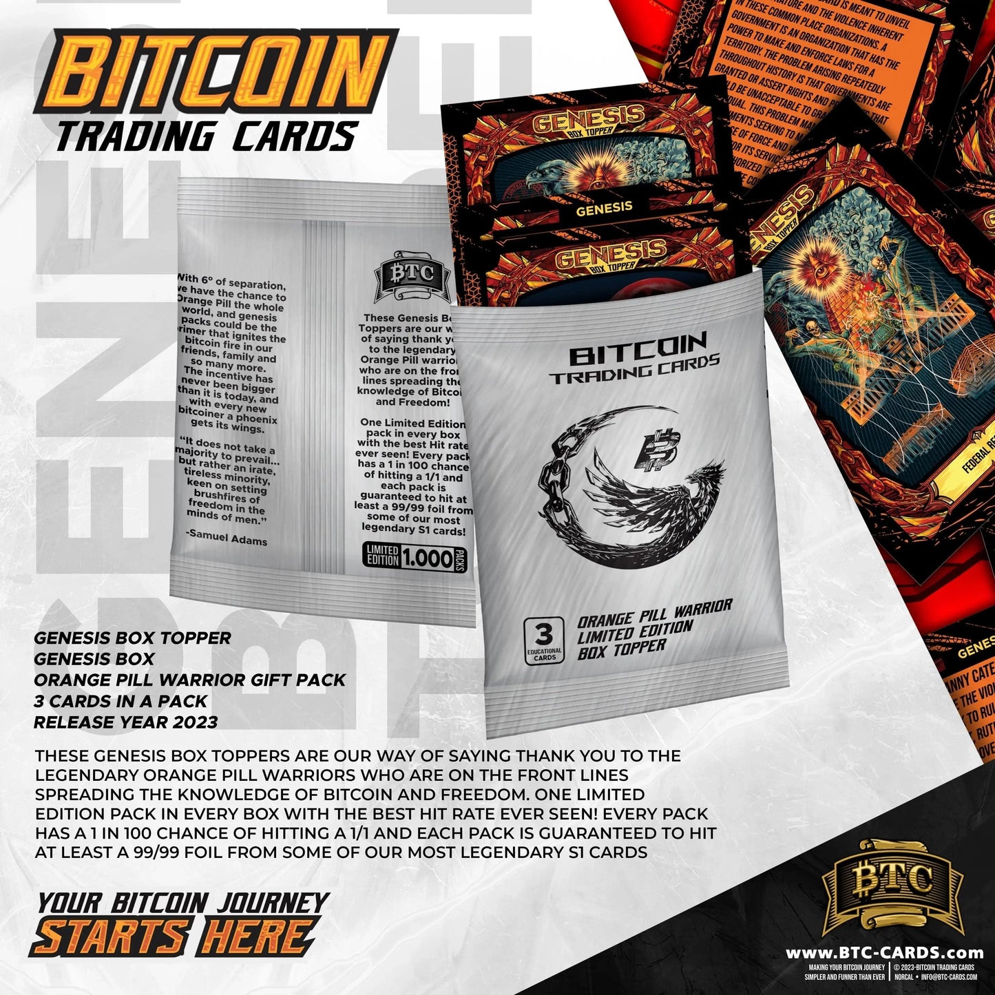 Genesis Box Topper Pack – Limited Edition
