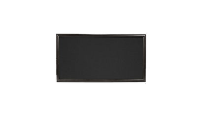 Shadow box has an acrylic front piece for a professional display