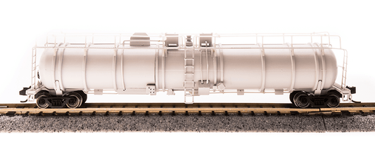 Broadway 3734 N Cryogenic Tank Car Unlettered Painted Gray Type A Single Car