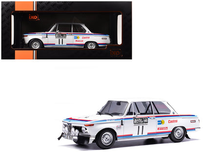 BMW 2002 #11 Achim Warmbold - Jean Todt "RAC Rally" (1973) 1/18 Diecast Model Car by IXO Models  free shipping USA