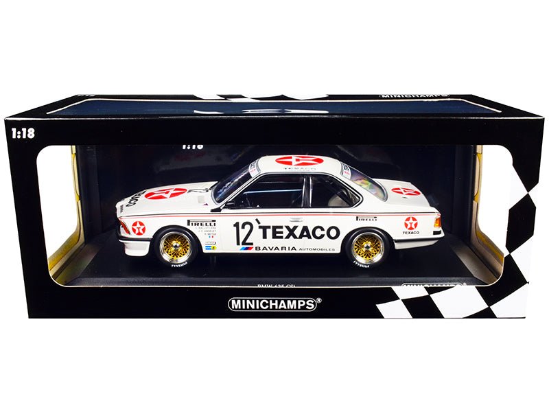 BMW 635 CSi #12 C. Ballot-Lena - R. Metge - J. C. Andruet "Texaco" 24H of Spa (1985) Limited Edition to 300 pieces Worldwide 1/18 Diecast Model Car by Minichamps  free shipping USA