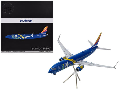 Boeing 737-800 Commercial Aircraft "Southwest Airlines - Nevada One" (N8646B) Blue with Tail Stripes "Gemini 200" Series 1/200 Diecast Model Airplane by GeminiJets  free shipping USA