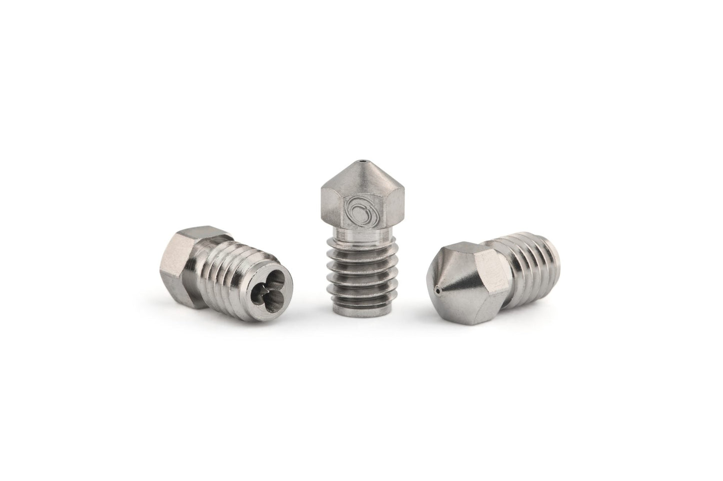 Bondtech CHT High Flow Nozzles M6 (V6) Nickel Coated Brass Various Sizes